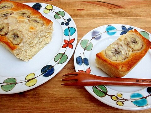 *米粉で♪ココナッツバナナパウンドケーキ*